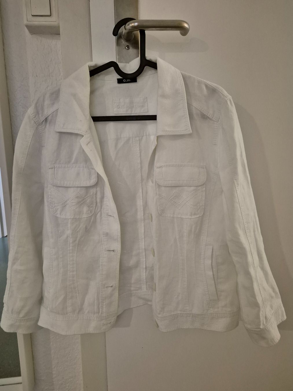 Vestes: G.W Leinen Jacke – D'occasion à Spreitenbach par Jus_299b