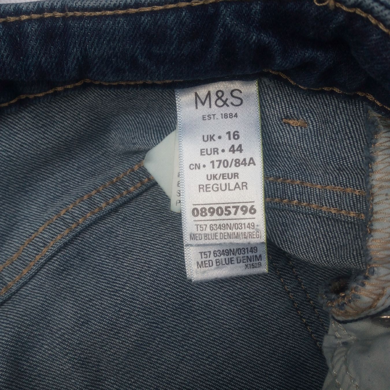 Jeans: M&S Slim Boot Jeans Grösse 44 – Usato da Luzern venduto da toenu23 6