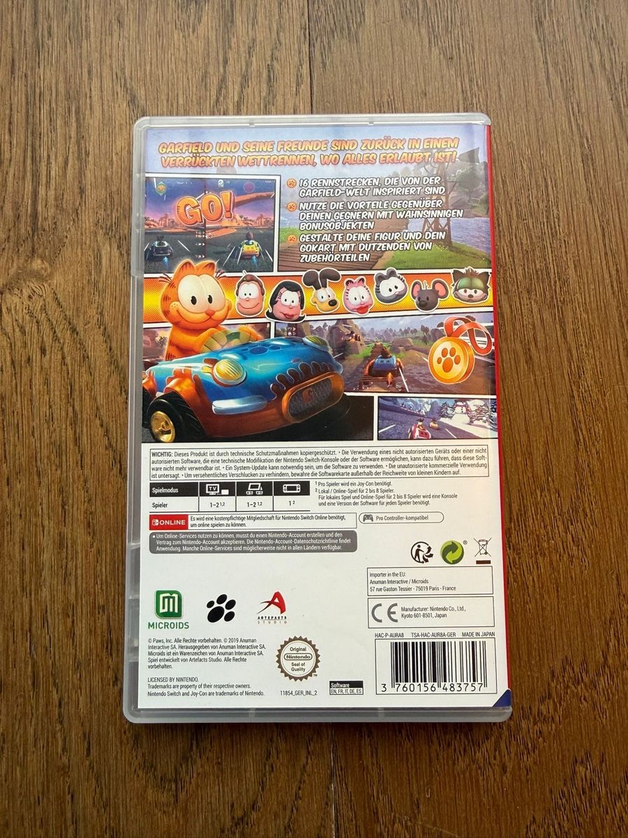 Nintendo Spiele: Garfield Kart: Furious Racing / Nintendo Switch – Gebraucht aus Läufelfingen von Seraphim13 1