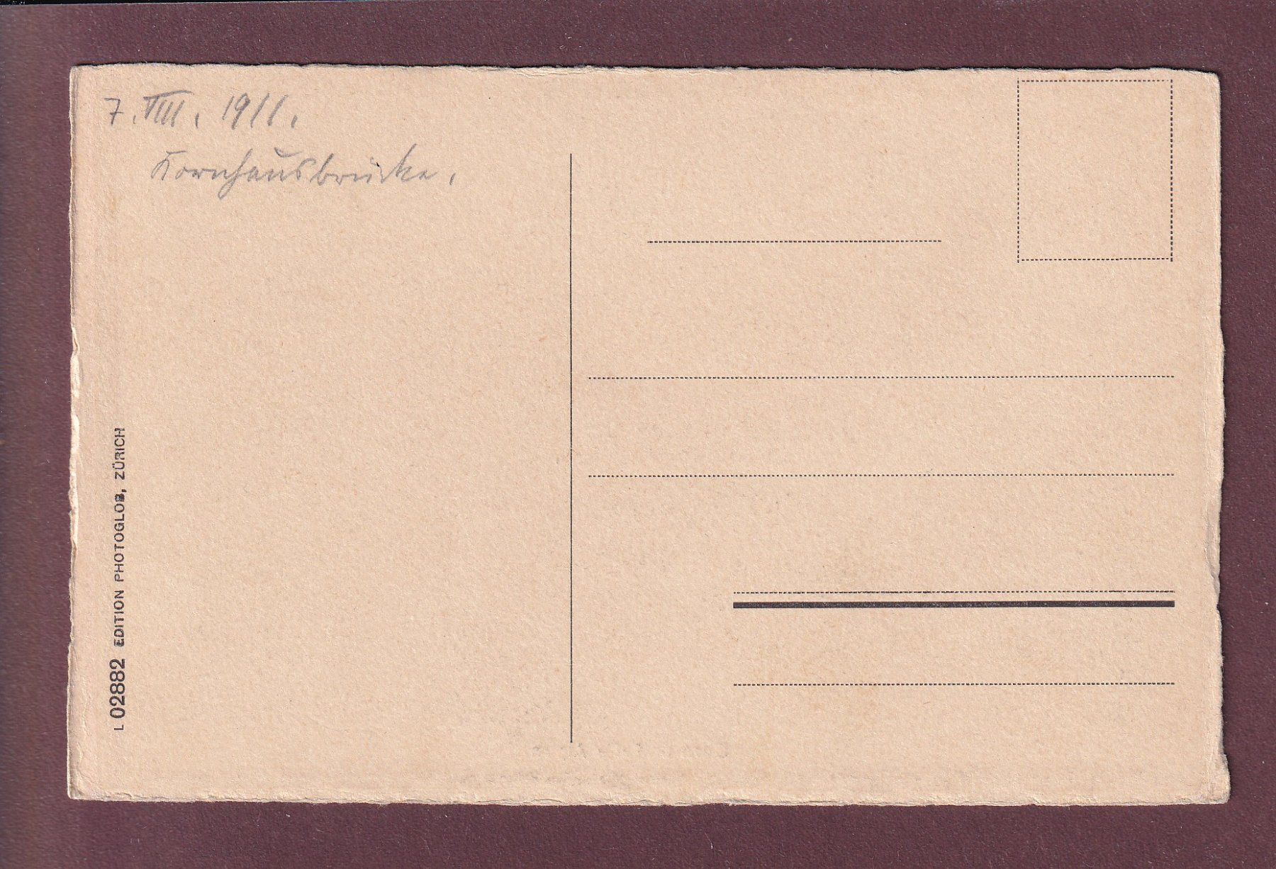 Cartoline postali: BERN und die Alpen - 1911 – Usato da Pully venduto da nicecards 1