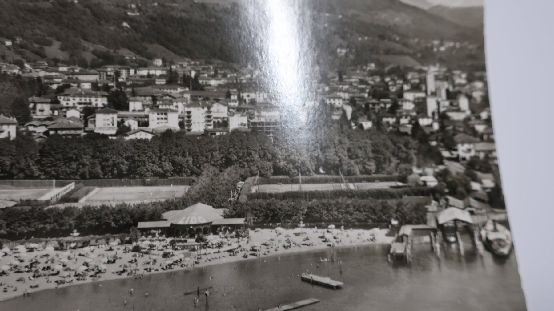 Ansichtskarten: Lido Lugano – Gebraucht aus Cormoret von Pascalll2001 2