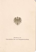 Autriche - Carnet avec timbre Fernmelde Union 100 Jahre 1965