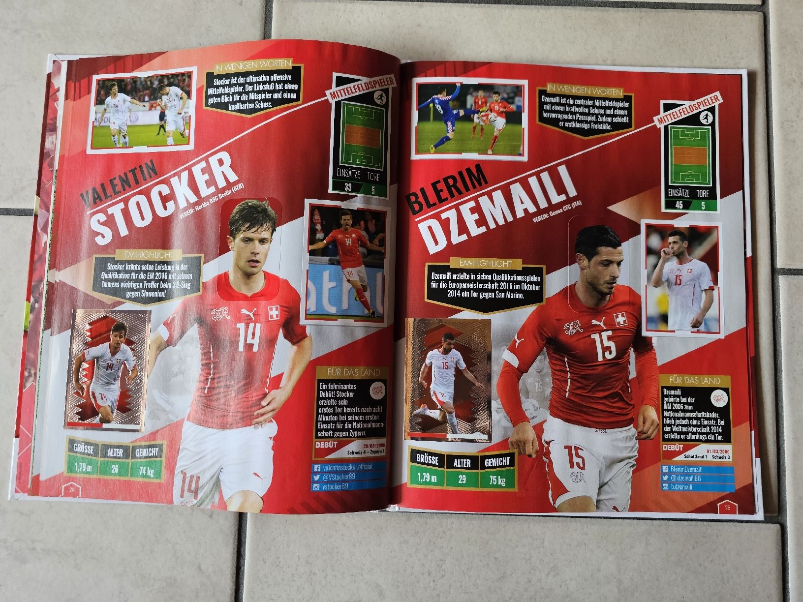 Panini Album: Hopp Schwiiz Panini  /  KOMPLETT – Usato da Schneisingen venduto da backstore24 5
