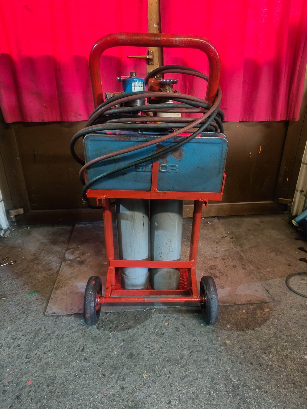 Saldatori: Schweisanlage Sauerstoff-Azetylen – Usato da Fulenbach venduto da Elektronik 1