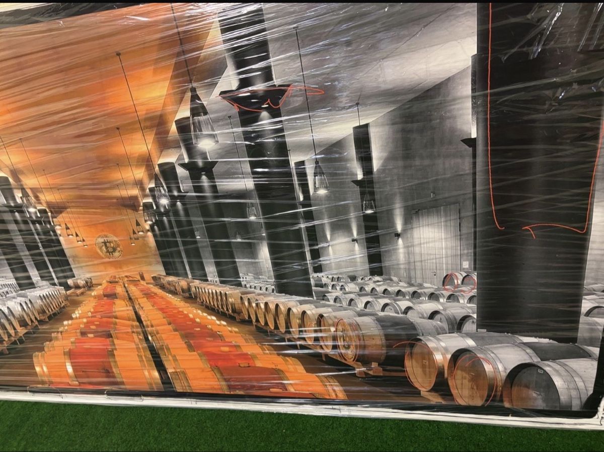 Foto & Immagini: BILD Leinwand 120 x260 cm Bitcoin – Usato da Zug venduto da Biki72 2