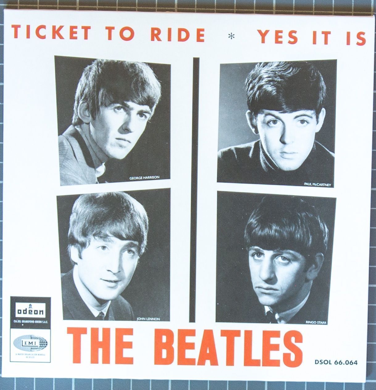 Schallplatten: 7" BEATLES ticket to ride – Neu (gemäss Beschreibung) aus Belp von Freeeme