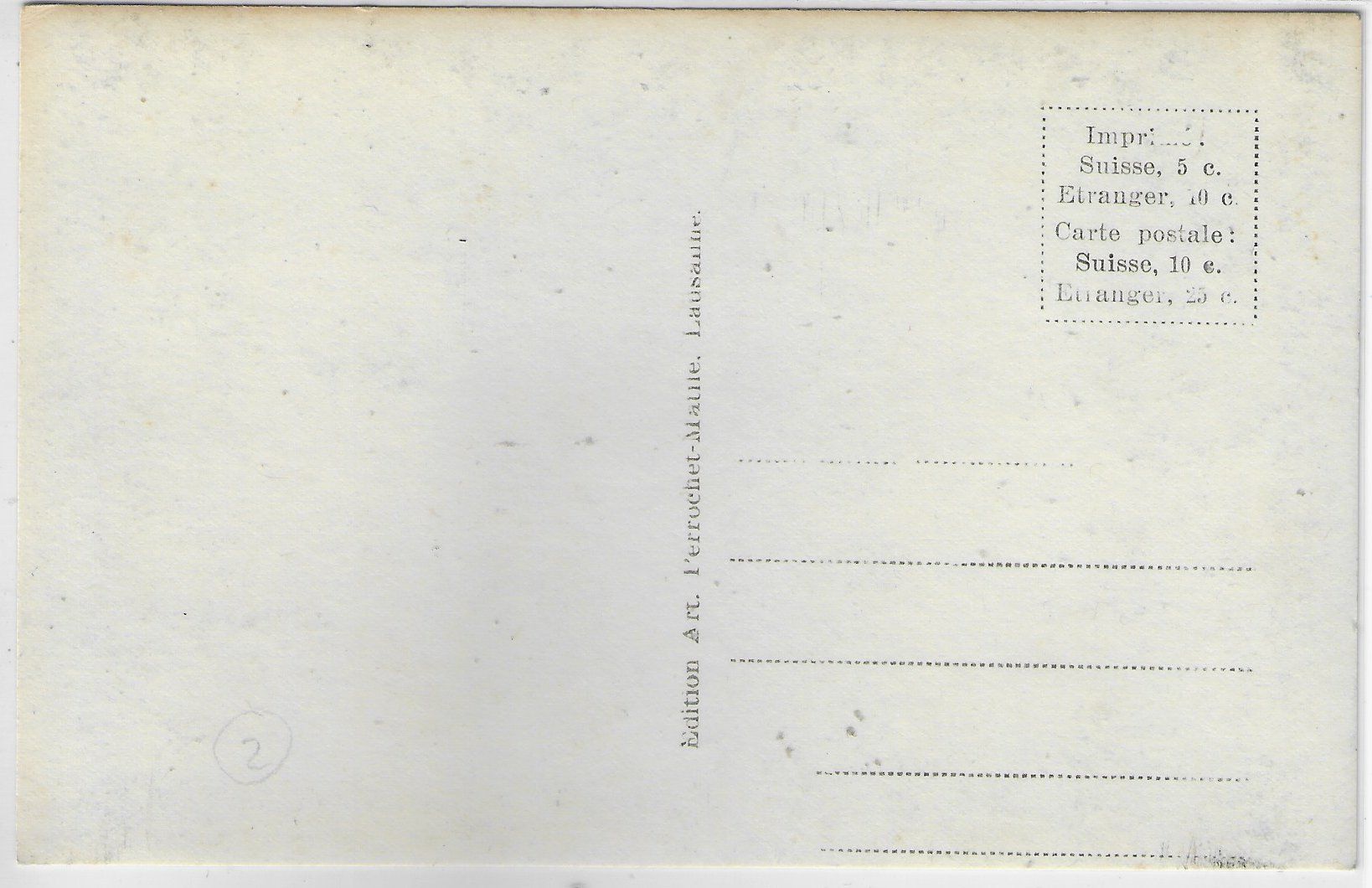 Cartoline postali: Col de Balme - Hotel Suisse – Usato da Ettingen venduto da Kartenplanet 1