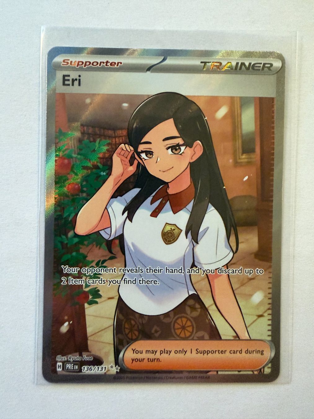 Pokémon Carte collezionabili: Pokemon Eri 136/131 Prismatic Evolution EN – Nuovo (secondo la descrizione) da Weingarten-Kalthäusern venduto da McGmavlo