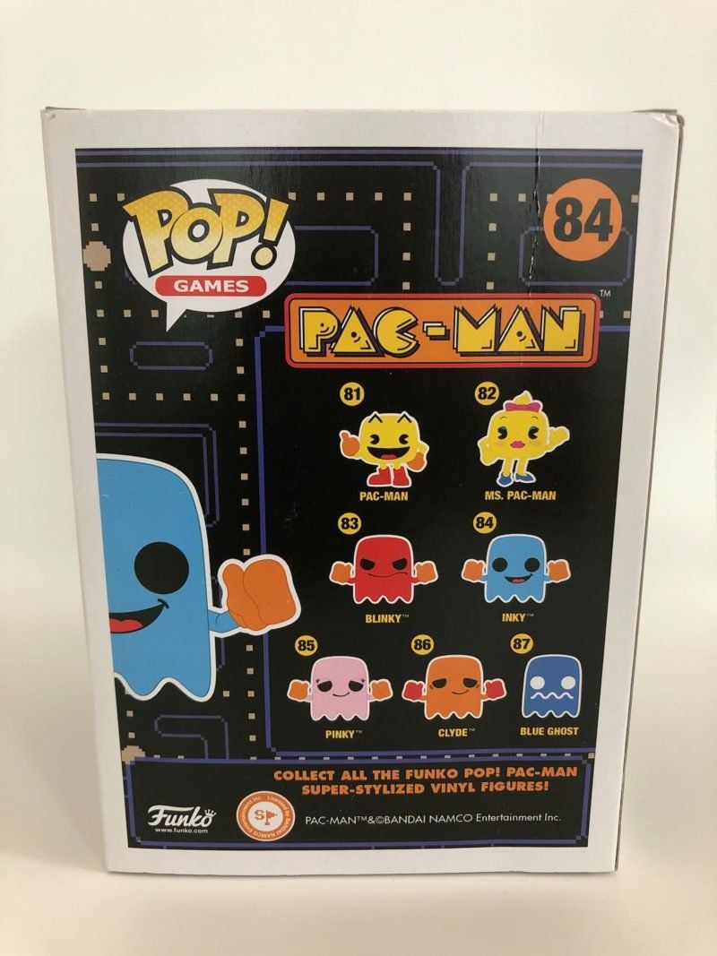 Funko Statuette: Funko POP! Games Pac-Man Ghost Inky – Nuovo e nell'imballaggio originale da Le Mouret venduto da perfectbijou 2
