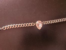 Elegantes Armband mit zartem Tropfen-Kristall