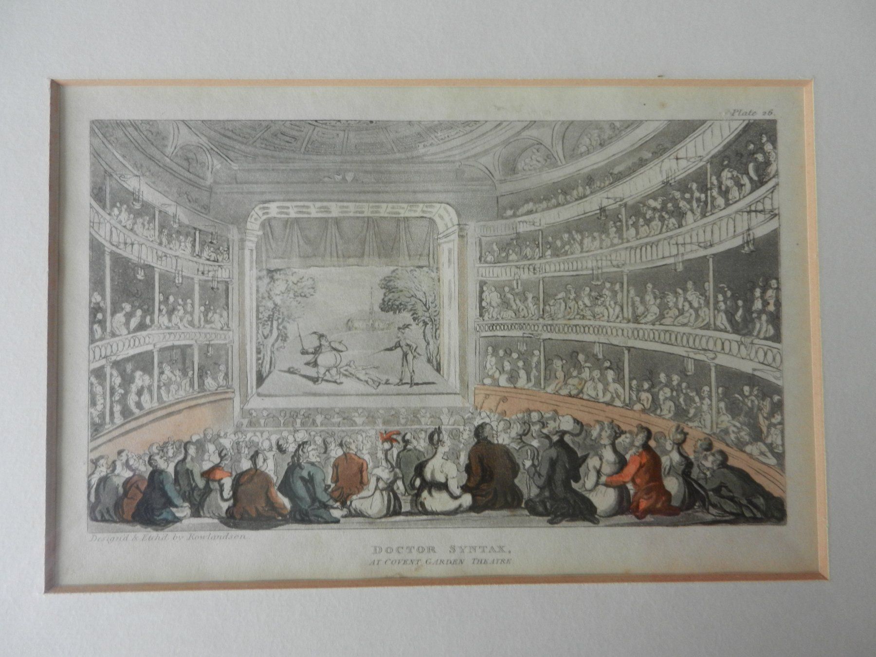 Foto & Immagini: Doctor Syntax Oper London Rowlandson gerahmt – Usato da Wolfwil venduto da Verbenia 1