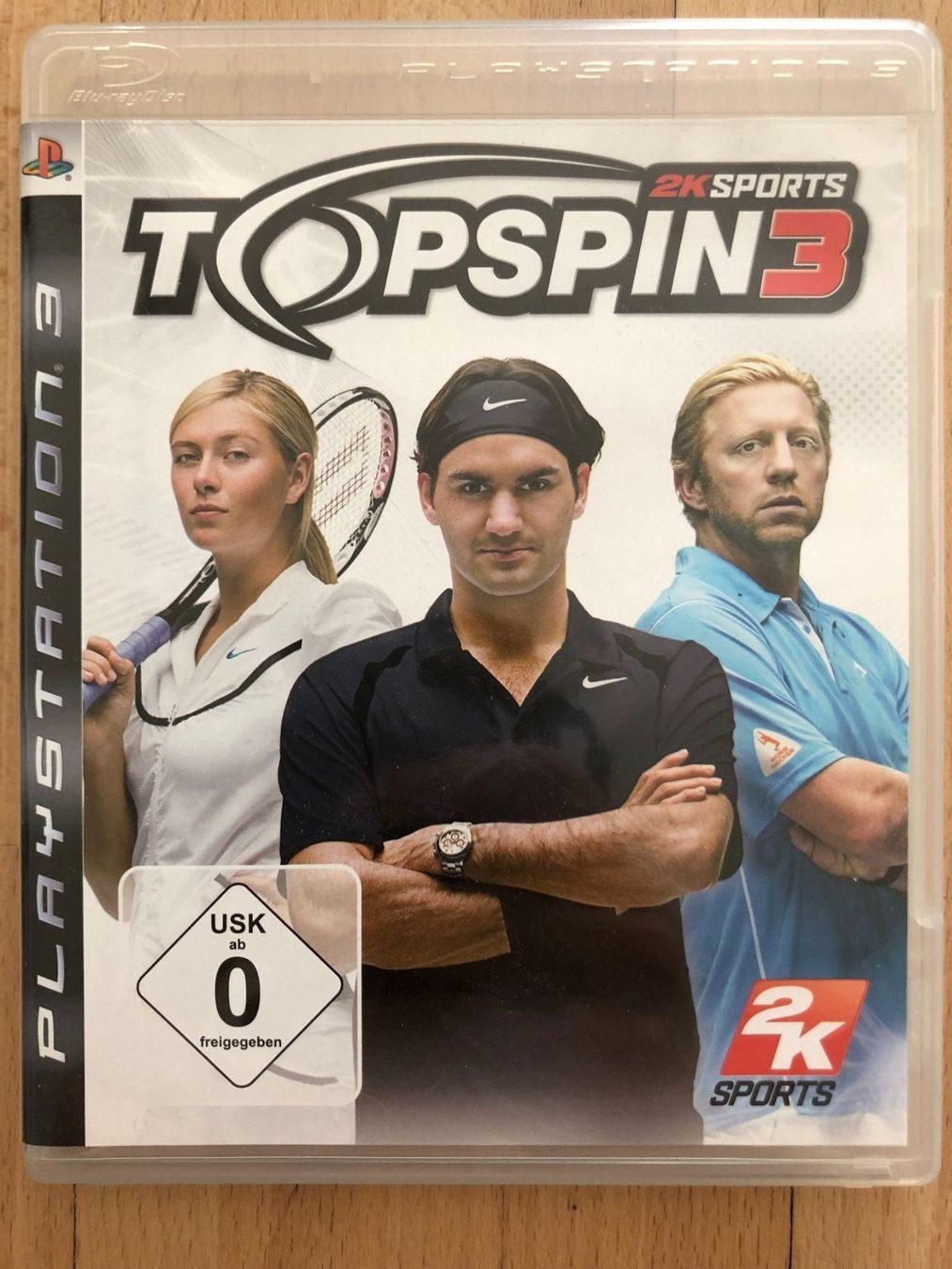 Sony Spiele: Top Spin 3 Tennis - PS 3 – Gebraucht aus Nussbaumen AG von Pika-Shop
