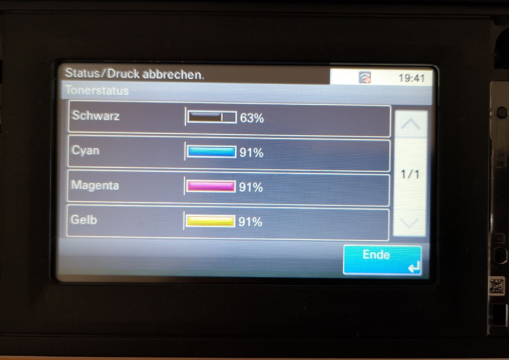 Kyocera Drucker: Kyocera ECOSYS M5526cdw Laserdrucker – Gebraucht aus Niederbipp von kevintifu20 3