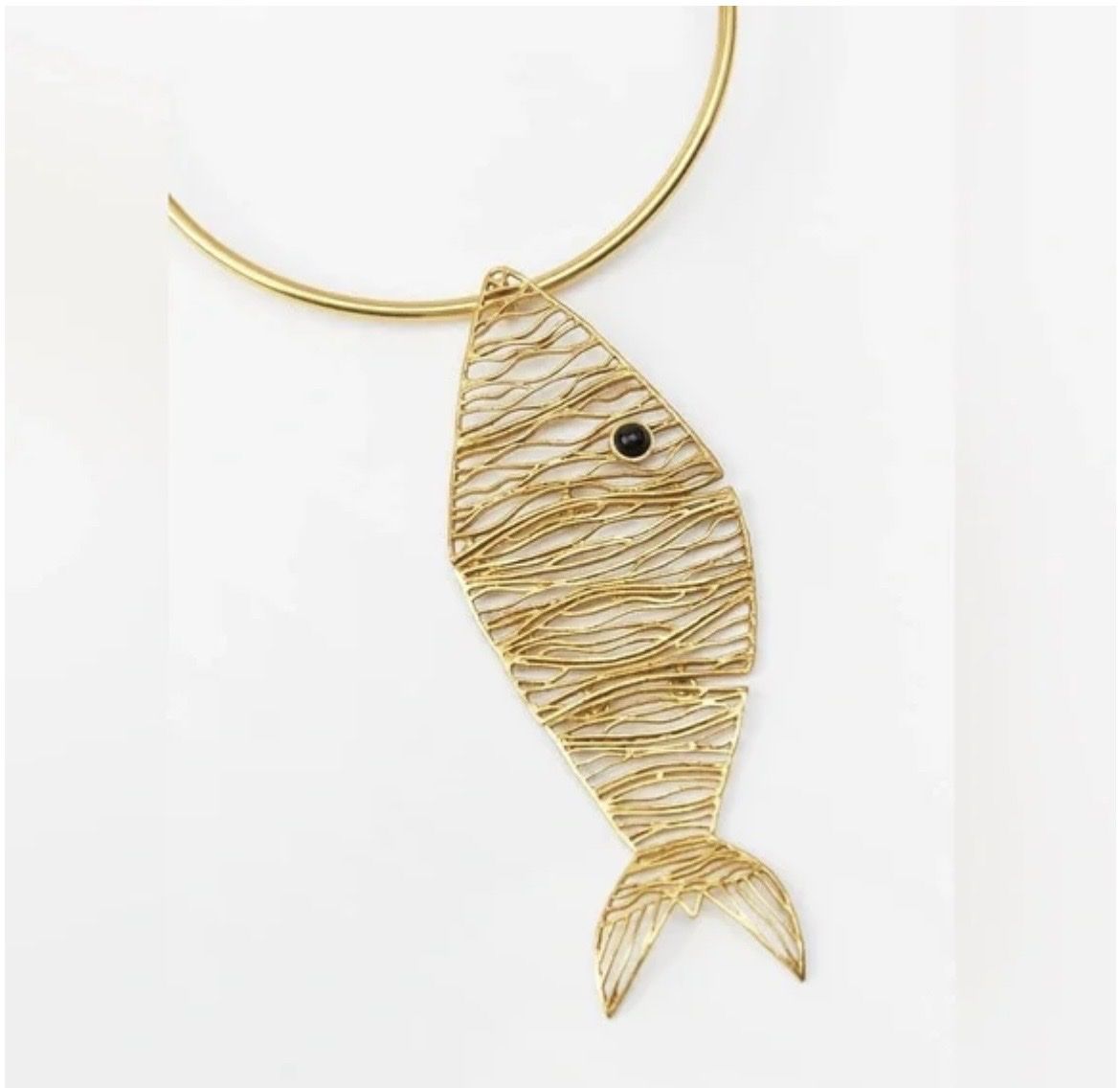 Catenine: Collier Choker Poisson Doré – Usato da Pont (Veveyse) venduto da pil_k9jp 2
