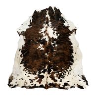 echtes Kuhfell Teppich exotic Tricolor