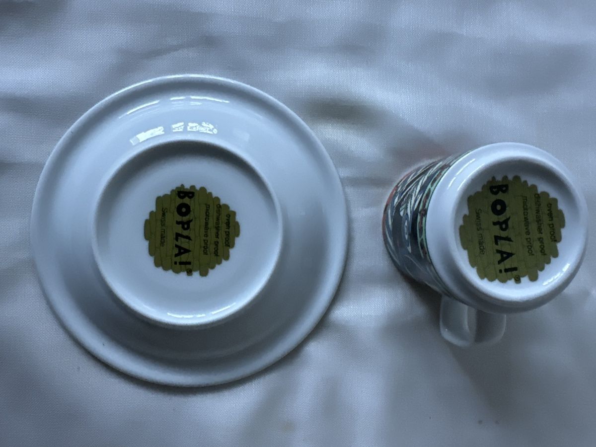 Bopla Tazze: Bopla! Espresso - Tasse mit Unterteller – Usato da Zürich venduto da Chaeffeler 3