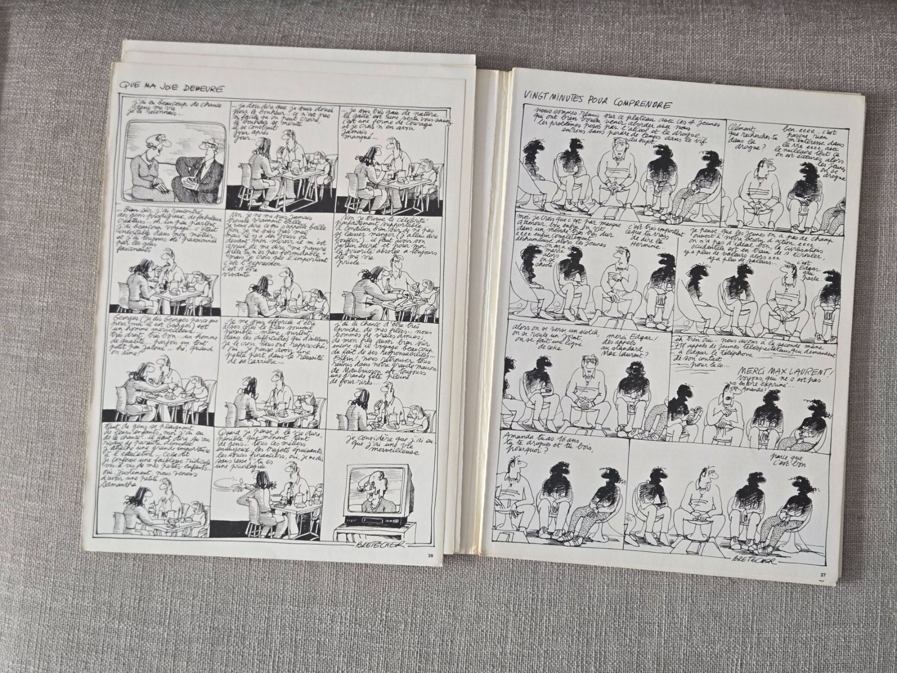Fumetti: Clair Bretécher - Les Frustrés N°5 - EO – Usato da Crémines venduto da Blakedrake 5