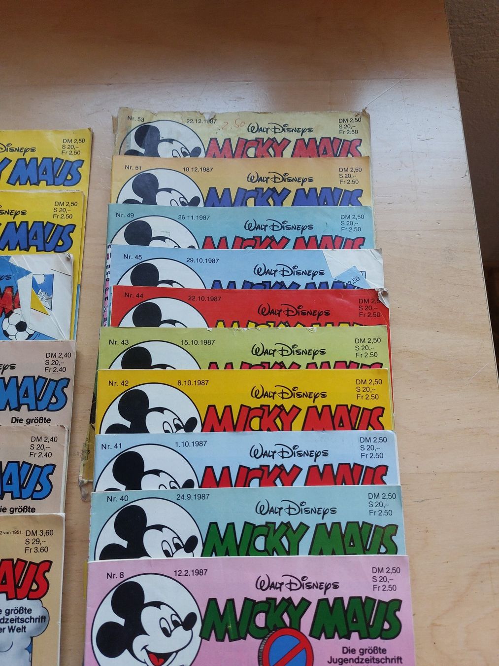 Fumetti: 18 MICKY MOUSE - 1982/1986/1987 – Usato da Gipf - Oberfrick venduto da Esnoopy 3