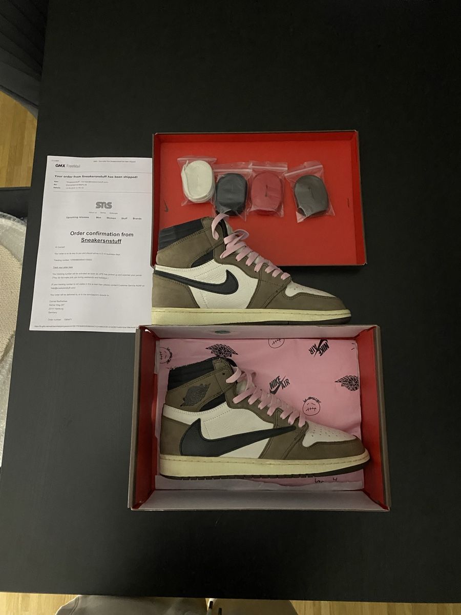 Jordan Herrenschuhe: Nike Air Jordan 1 Travis Scott OG – Gebraucht aus St. Gallen von Tyreesdanny