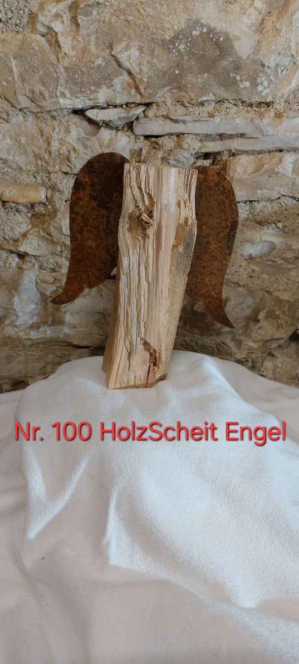 Holzartikel: Holz Scheit Engel Klein – Neu (gemäss Beschreibung) aus Lohn SH von Zwierbel 2