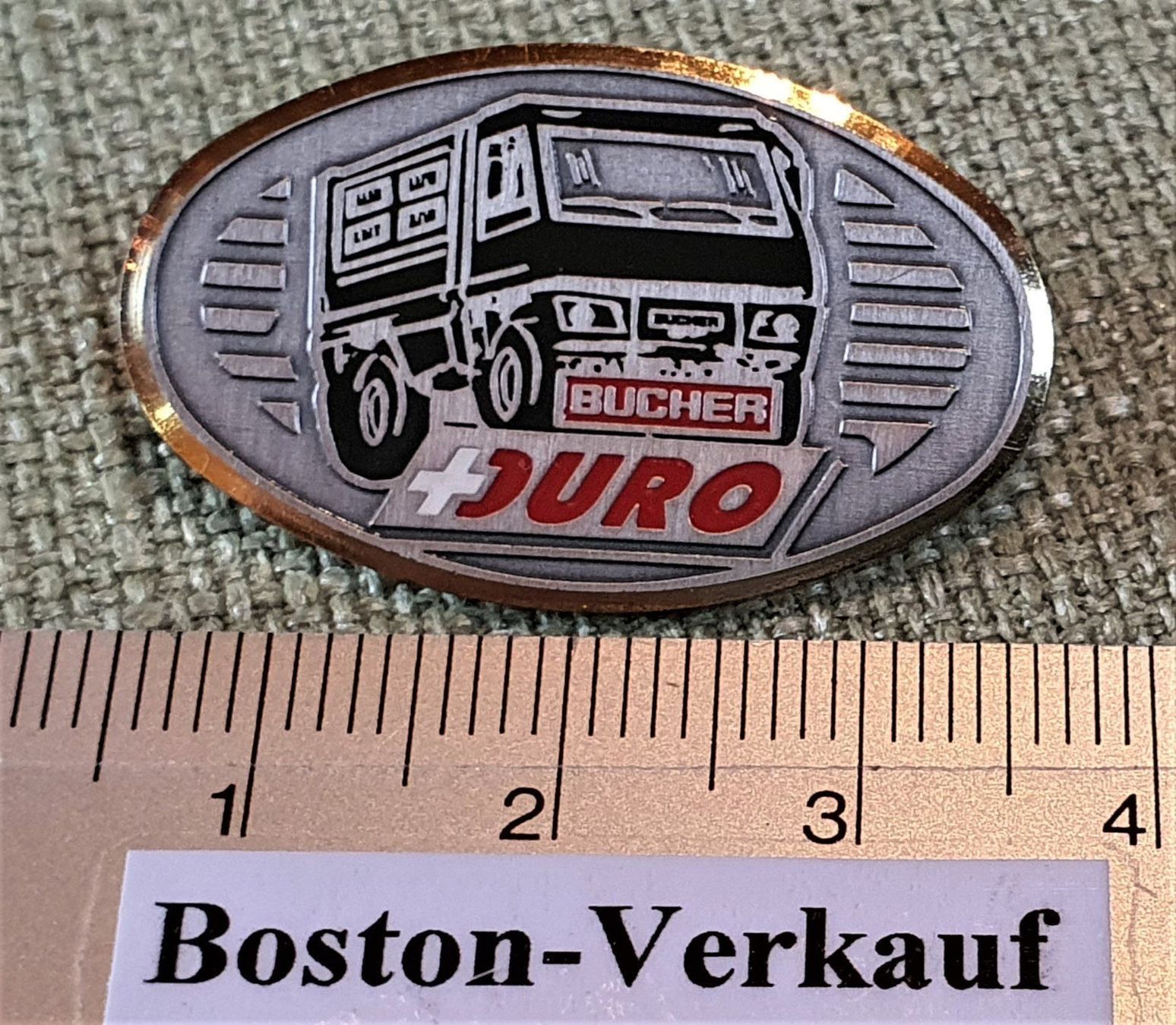 Schweizer Armee Placchette & Badge: B502 - Pin Militär Schweiz Bucher Duro – Usato da Reinach BL venduto da Boston-Verkauf 1