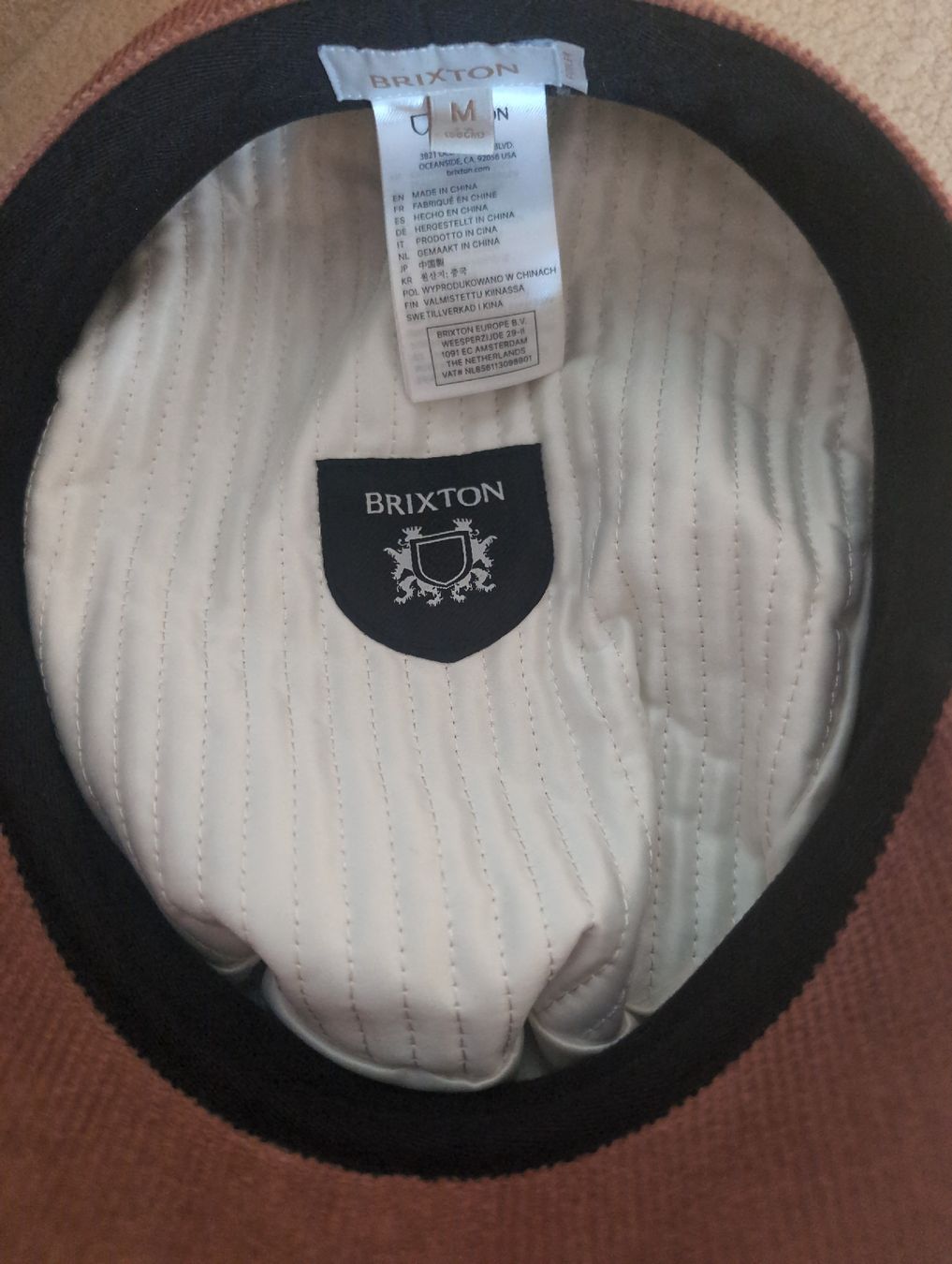 Copricapi, berretti & cappellini: Mütze Brixton Cord Grösse M  – Usato da Unterengstringen venduto da Freeskier02 3