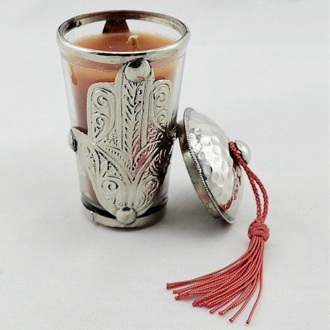 Candele: Kerze 'Hand der Fatima', Duftkerze – Nuovo (secondo la descrizione) da Therwil venduto da Tigersunne 1