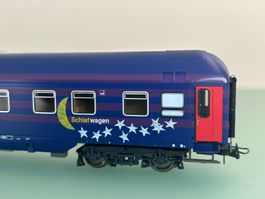 SBB CFF wagon-lits WLABmh *lune et étoiles - Mond und Sterne