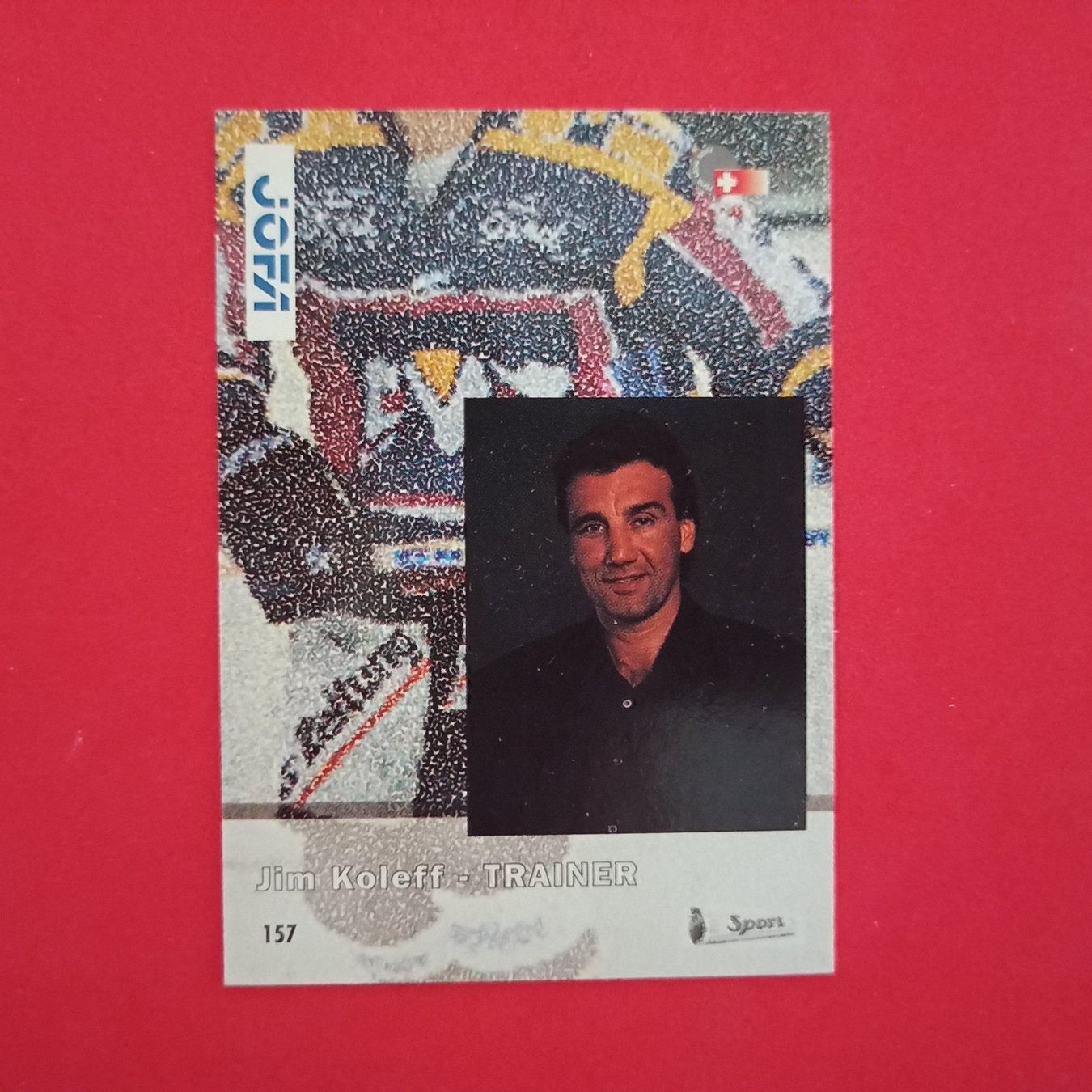 Carte collezionabili: Jim Koleff - EVZ CARD - 1995/96 – Usato da Dübendorf venduto da kb86_MOVIE 1