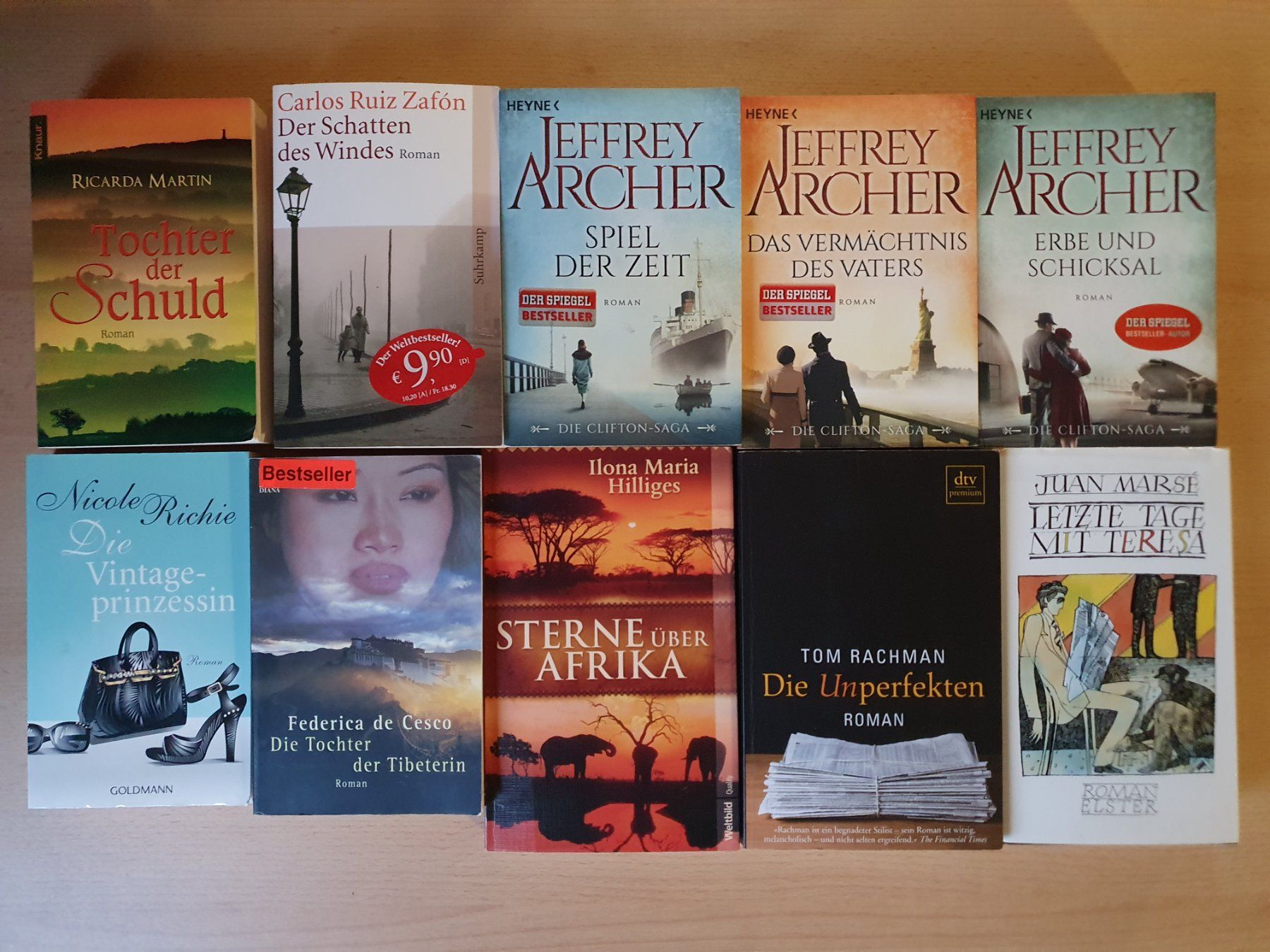 Libri: Bücherpaket mit 10 Romanen – Usato da St. Margarethen TG venduto da Schachmatt