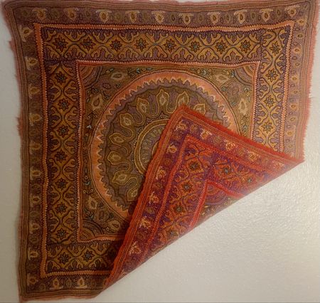 Authentique Pateh persan Broderie d'art iranienne faite main