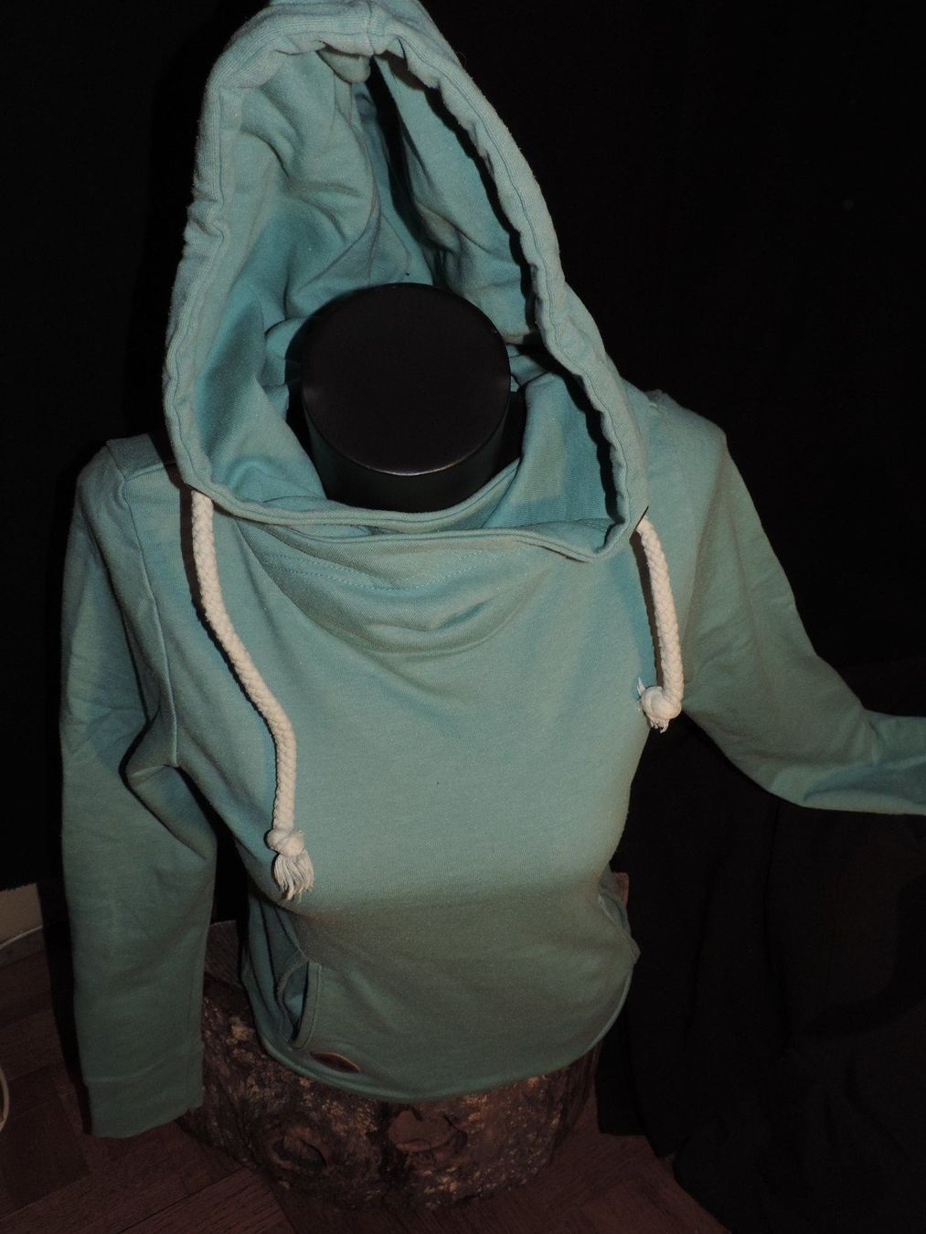 Pulls & Sweat-shirts: sweat bleu turquoise à capuche – D'occasion à Genève par Axelle333 5