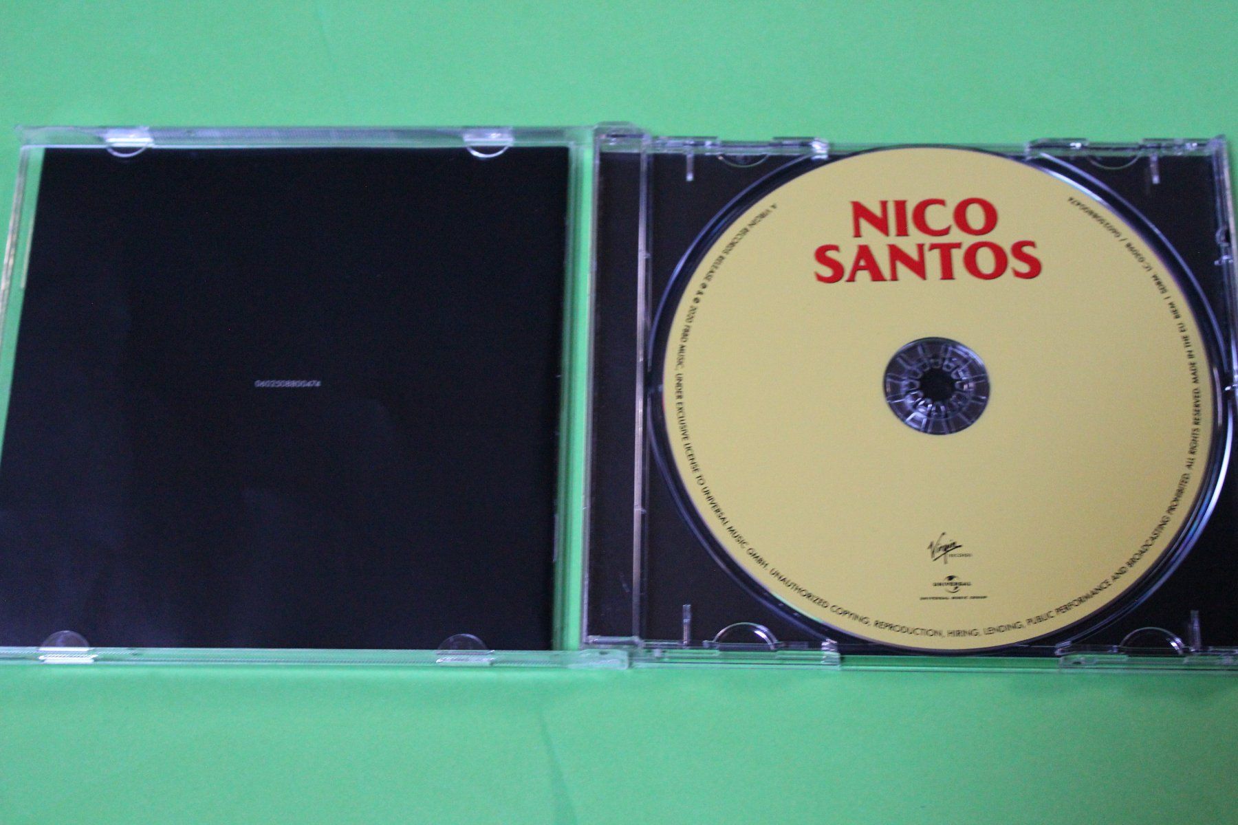 CD: Nico Santos - Nico Santos CD 2020 – Usato da Tübach venduto da JamesStone 3