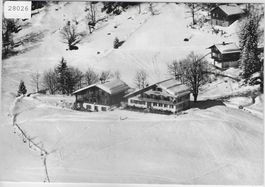 Flugaufnahme Hotel-Pension Ahorn
