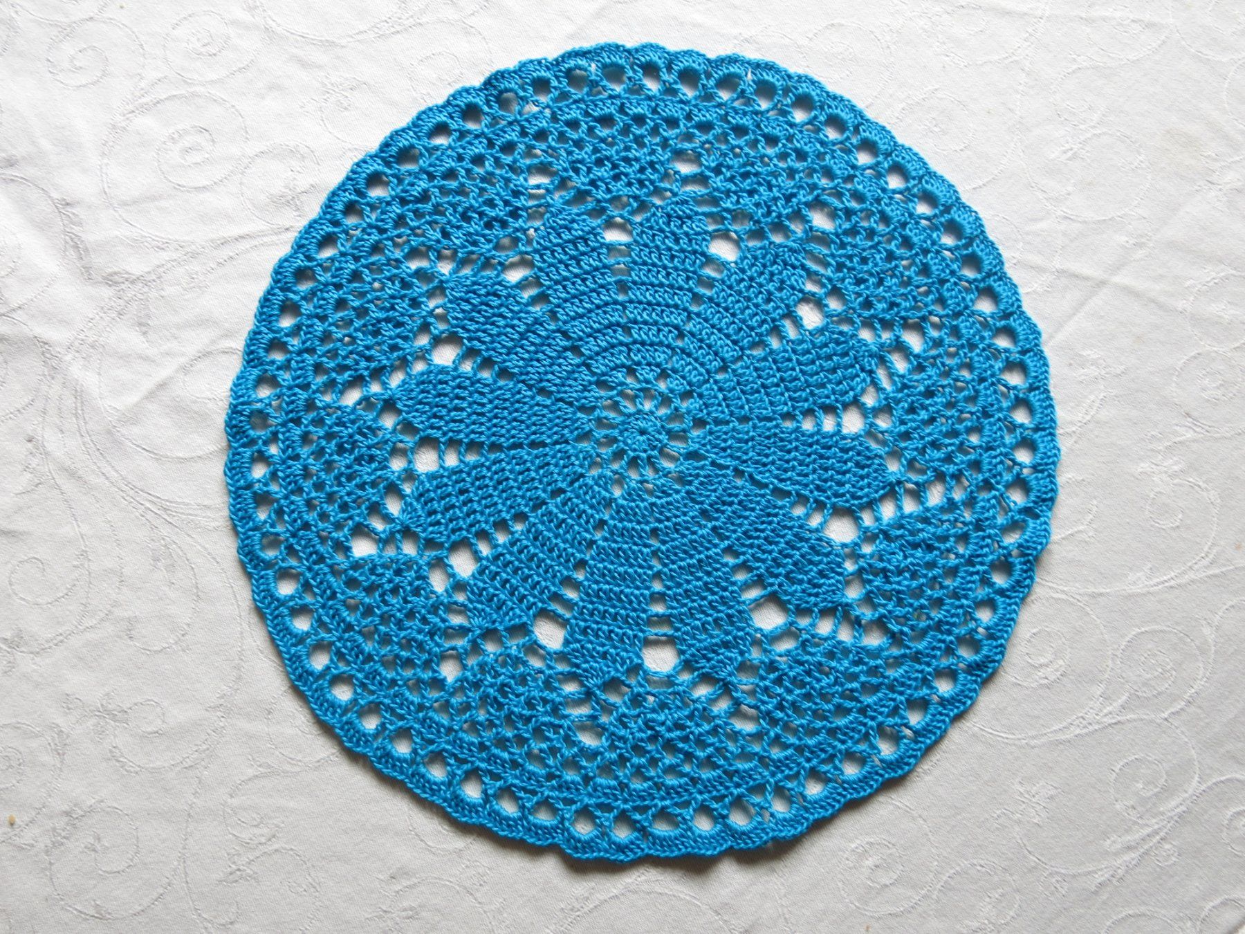 Tutte le decorazioni: Rundes Häkeldeckchen ca 29cm / türkis – Nuovo (secondo la descrizione) da Schaffhausen venduto da Espressoo7