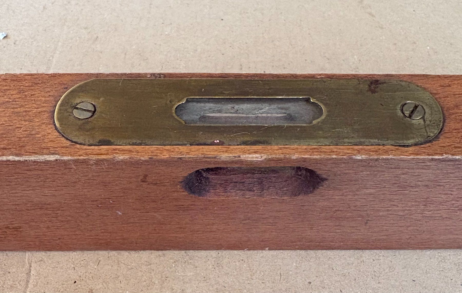 Misurare: VINTAGE WASSERWAAGE AUS HOLZ – Usato da Ostermundigen venduto da wini63 3