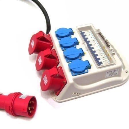 Elettrotecnica: 55475 - Stromverteiler Baustromverteiler CEE Verteiler – Nuovo e nell'imballaggio originale da Wallenwil venduto da toesstal-vertrieb 5