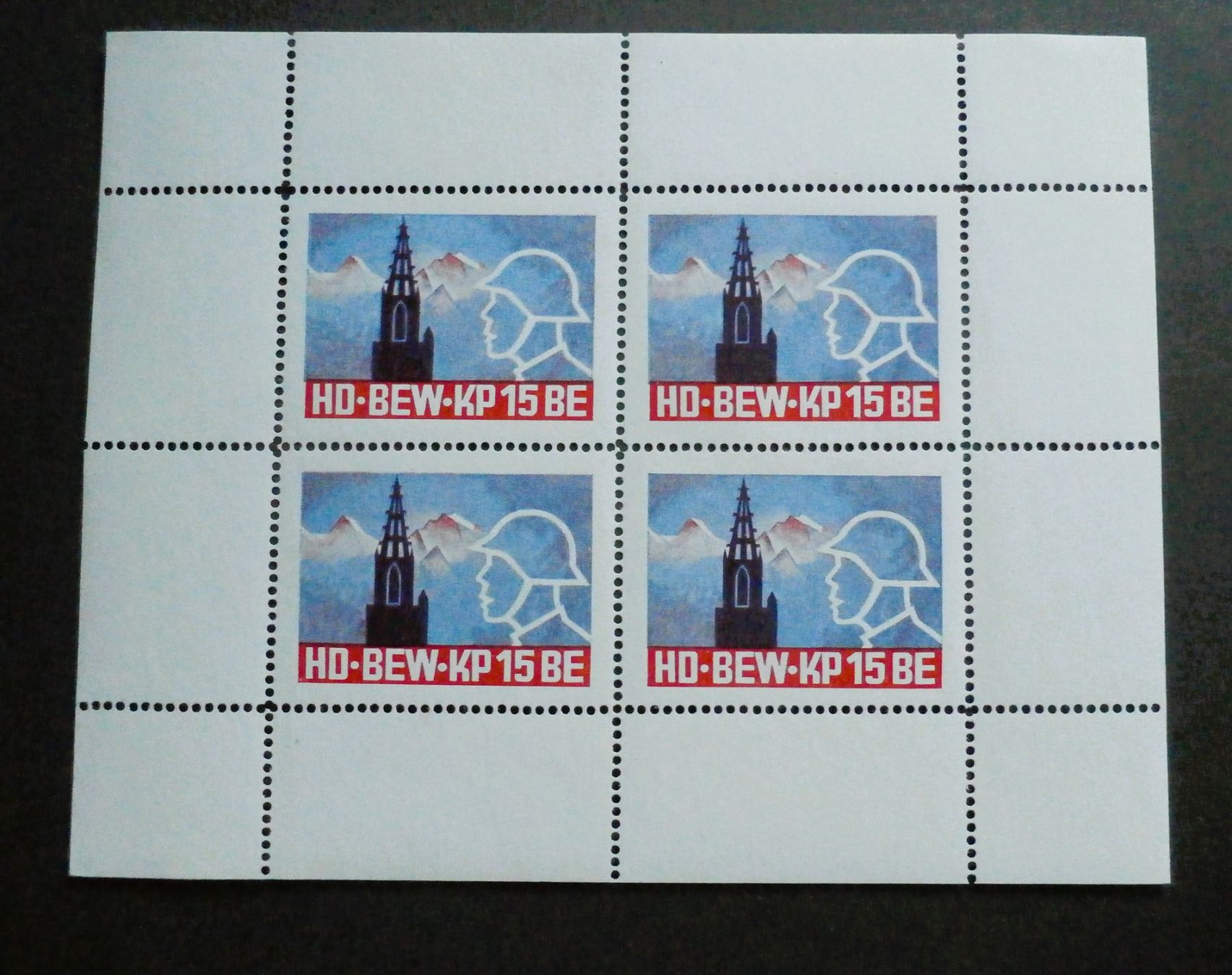 Alle Briefmarken: Soldatenmarken ** – Neu (gemäss Beschreibung) aus Kehrsatz von Bernherb2 1