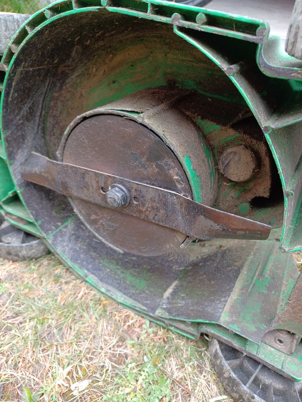 Rasenmäher: Rasenmäher OKAY Mini E 3396 – Gebraucht aus Dussnang von Chris1510 2