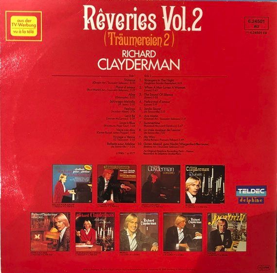 Dischi in vinile: 4x LPs Richard Clayderman – Usato da Grüningen venduto da azulmarron 1