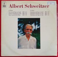 LP Vinyl: Albert Schweitzer – J.S. Bach (Orgel), 1965