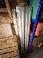 Lampade a soffitto industriali set 6 pezzi usato