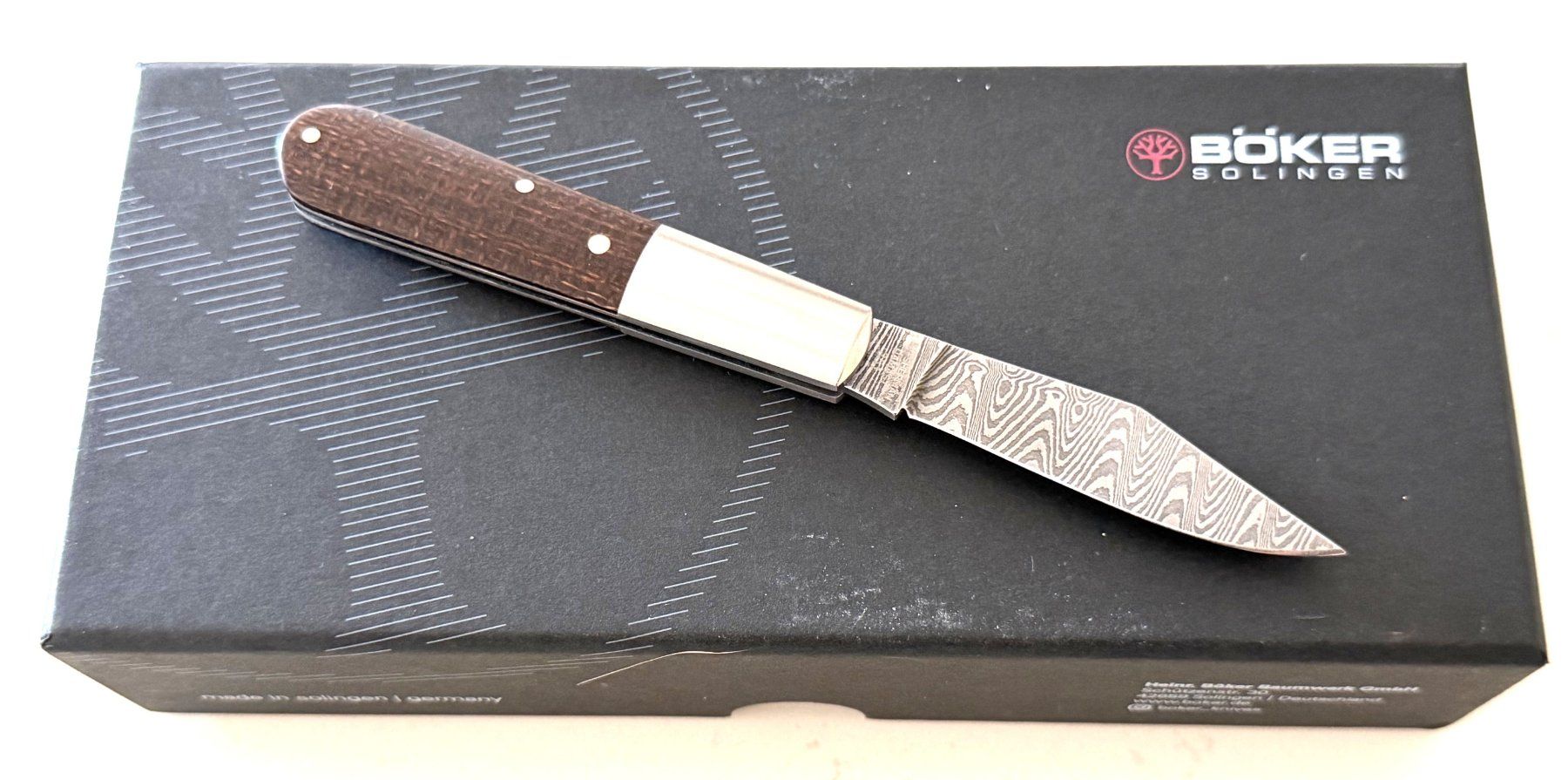 Accessoires: Böker Damas Sherman – Neuf avec emballage d'origine à Auboranges par Mottura1963 7