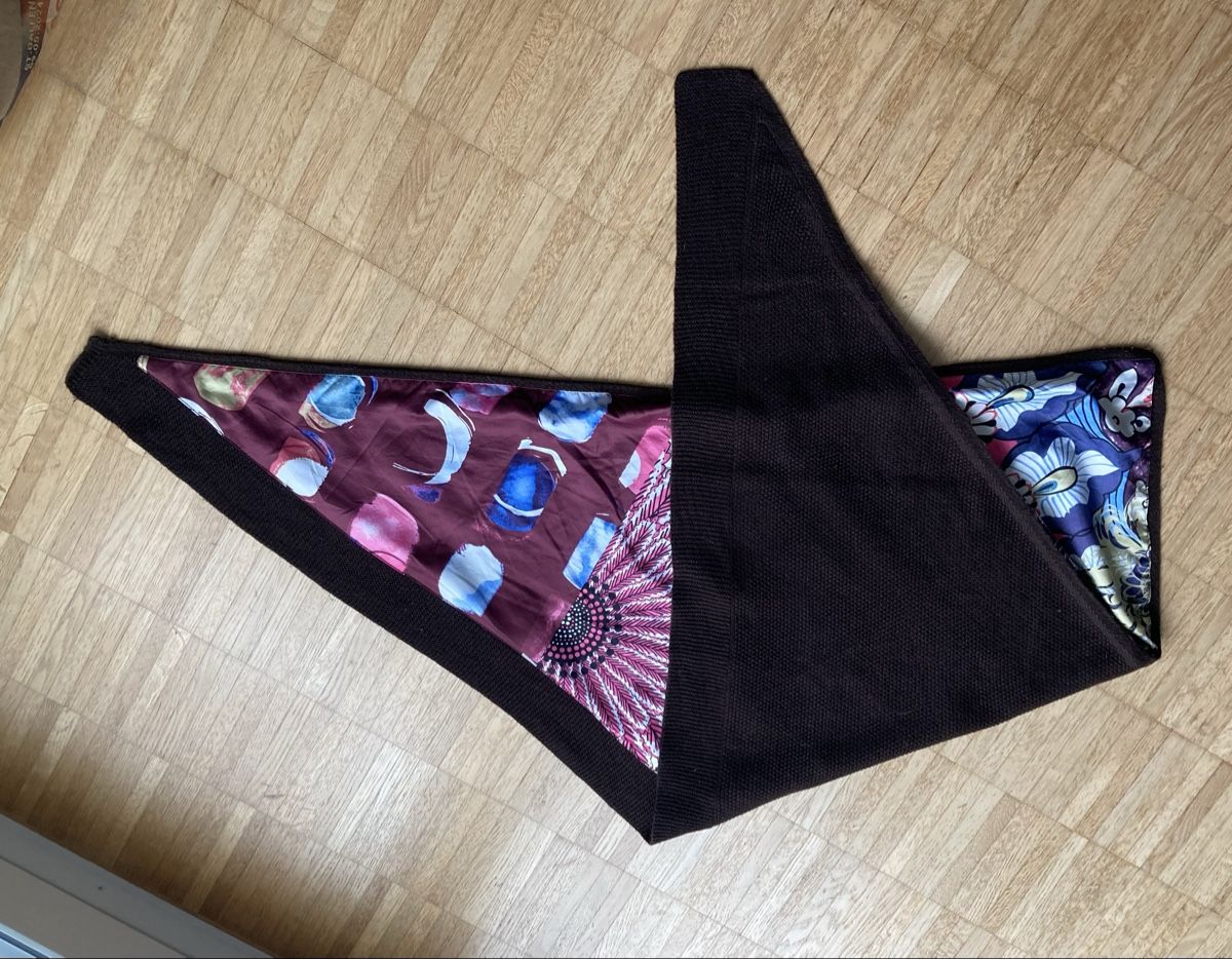 Desigual Foulard & Sciarpe: Desigual Dreieckstuch braun/ bunt – Usato da Nürensdorf venduto da salut 1