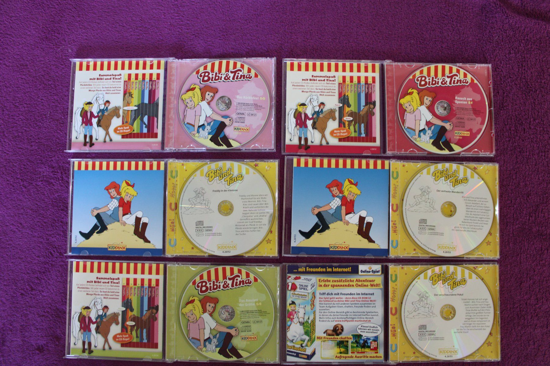 CDs: 6 - Bibi & Tina - Hörspiel - CD´s – Gebraucht aus Müllheim Dorf von Seeeule01 7