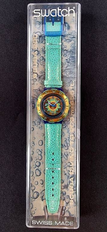 Montres: Swatch Scuba 200 En Vague SDN109 – D'occasion à Bassersdorf par Zwoebschi 2
