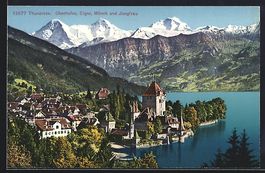 Oberhofen /Thunersee, Teilansicht mit Ei