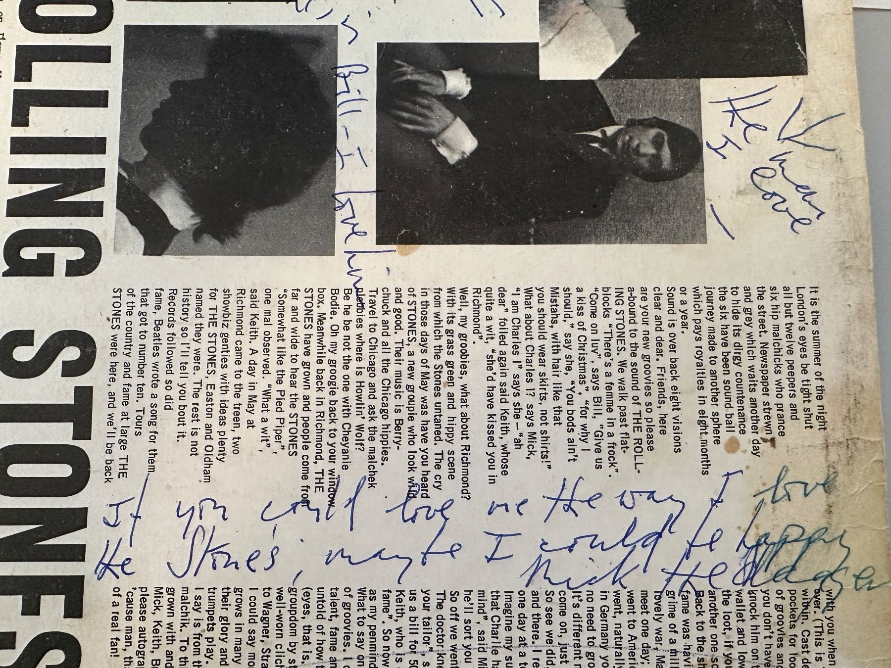 Dischi in vinile: Schallplatte Rolling Stones mit Unterschrift Mick Jagger – Usato da Wohlen AG venduto da Richi_03 4