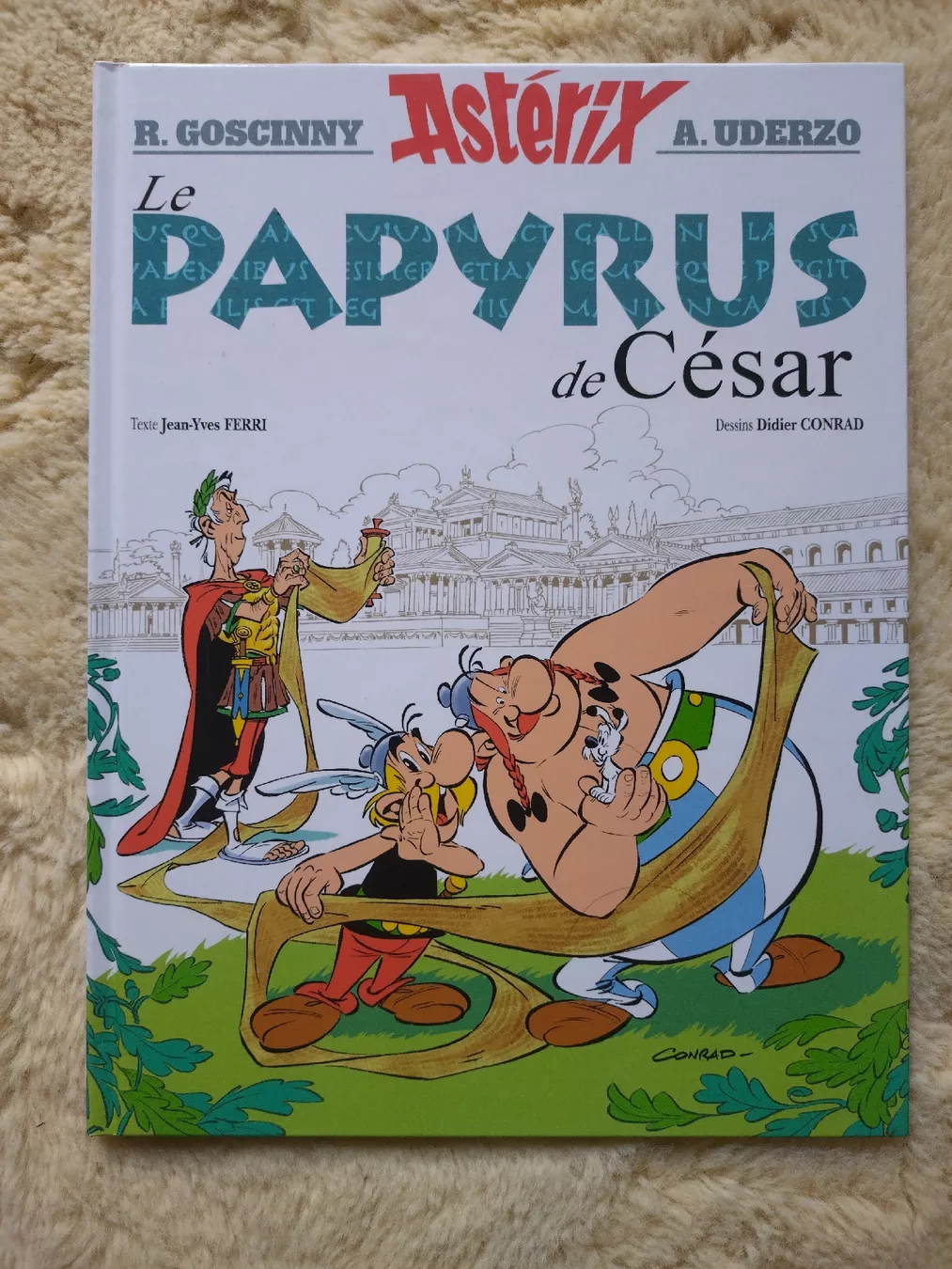 Fumetti: BD Astérix Le Papyrus de César EO TBE  – Usato da Farvagny-le-Grand venduto da LaCaverne