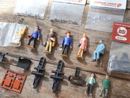 LGB viele Figuren / Personen & Ersatzteile - Set